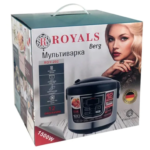 Мультиварка багатофункціональна Royals Berg 12 програм 120 рецептів