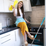 Турбо швабра з відром Spin MOP 360 блакитна