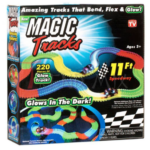 Дитячий трек Magic Tracks 220 деталей світиться у темряві