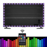 Світлодіодна RGB стрічка 5 метрів з пультом та адаптером LED