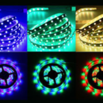 Світлодіодна RGB стрічка 5 метрів з пультом та адаптером LED