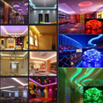 Світлодіодна RGB стрічка 5 метрів з пультом та адаптером LED