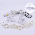Новорічна яскрава LED Гірлянда Штора Роса 2х2 м