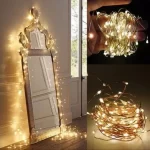 Світлодіодна LED Гірлянда-нитка «Краплі роси» 10м, 20м, 30м, 50м