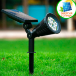 Садовий ліхтар на сонячній батареї LED7 прожектор