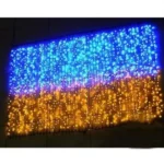 Світлодіодна гірлянда Штора «Прапор України» 2х2 м 160 Led